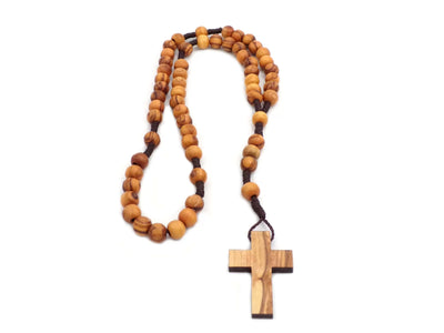 Personalized Olive wood Rosary from Bethlehem, Own Name, Children Gifts, Confirmation, First Communion and Baptism for Boy and Girls. for Mothers Day, Grandma, Parents (With Engraving)
