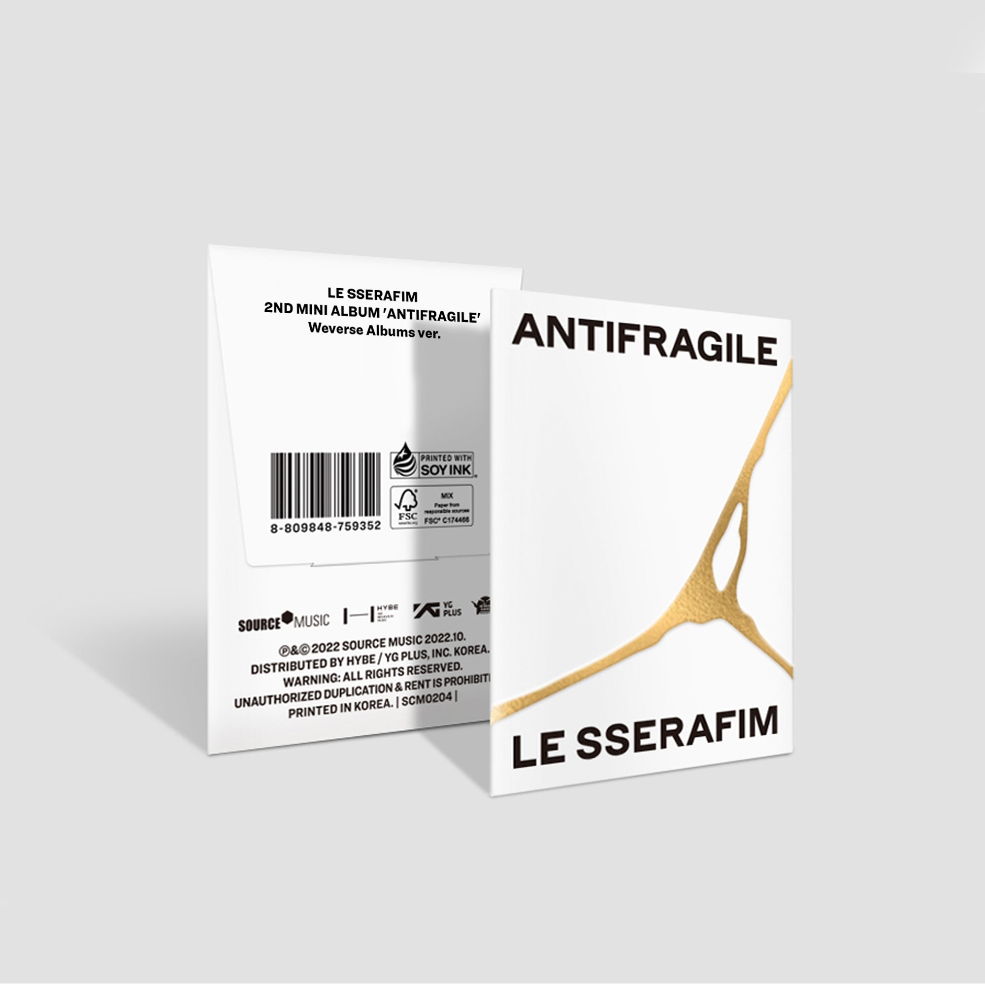 直営店 LESSERAFIM ANTIFRAGILE weverseラキドロ ecousarecycling.com