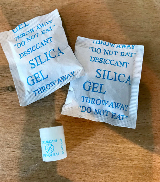 Silica Gel Desiccant packs | Edge Only jewellery care
