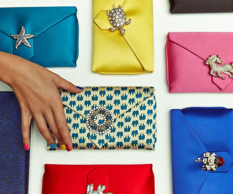 Charlie Build-a-Bag Bespoke Silk Clutch