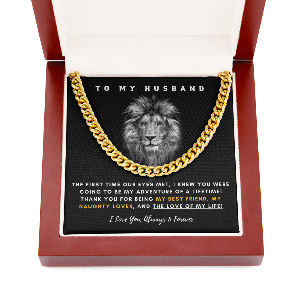 To My Husband - Thank You For Being The Love Of My Life! (A Few Left Only)