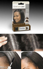 Irene Gari - Womens Cover Your Gray touch-up hair color stick .15oz. Midnight Bw