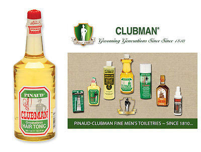 Clubman Pinuad Men's Greaseless Hair Tonic 12.5 oz.