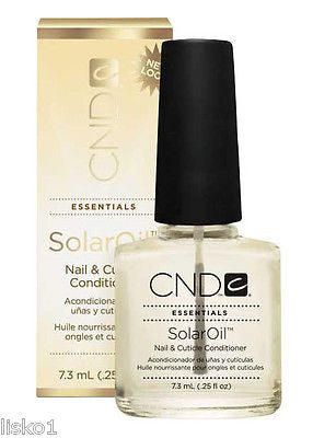 SOLAR NAIL OIL CND ESSENTIALS SOLAR OIL NAIL & CUTICLE CONDITIONER, .25 OZ BOTTLE