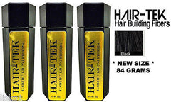 Hair Building Fibers, 3_ 84gms_ Black *NEW SIZE * Hair Loss Concealer