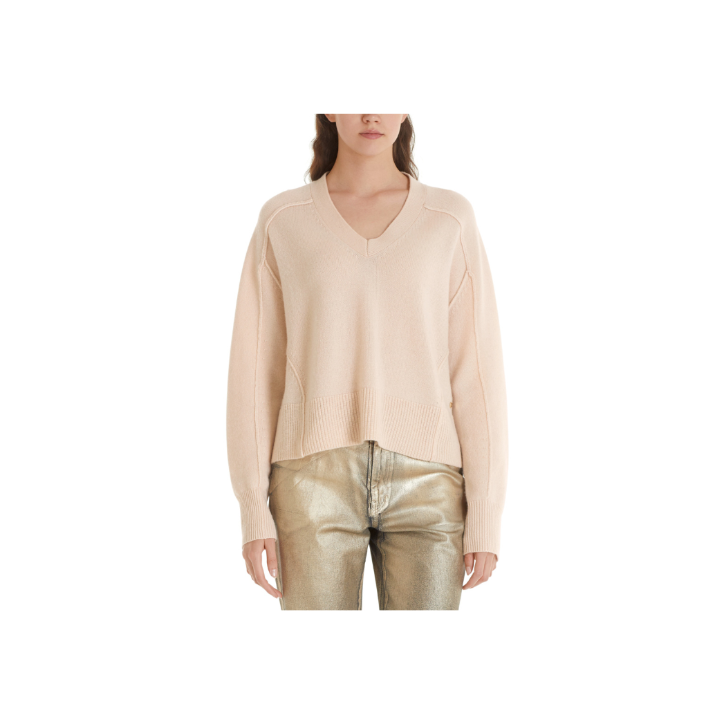 Cashmere Mix V-Neck Sweater