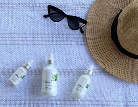 Prevent summer sun spots with InstaNatural product formulated to hydrate and protect your skin.