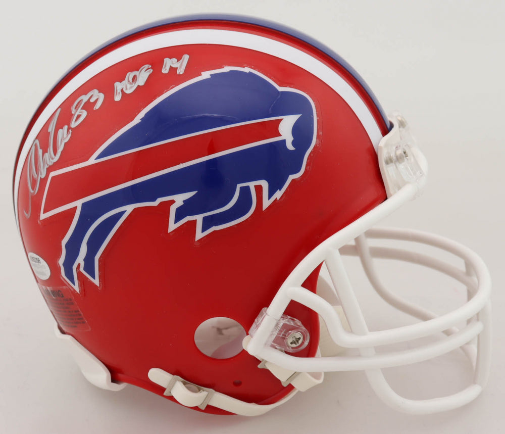 andre reed signed mini helmet