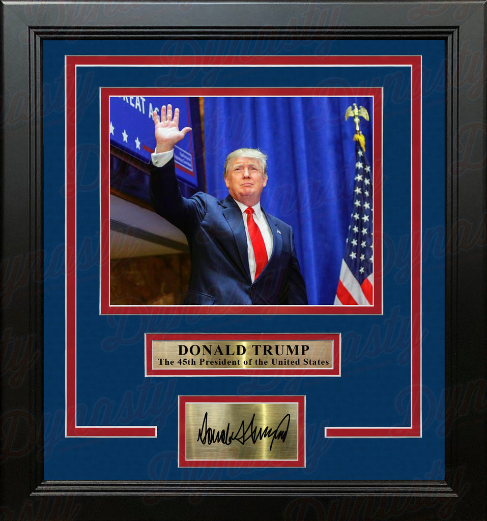 Donald Trump 8x10 Signed photo Customized to your name autographed president