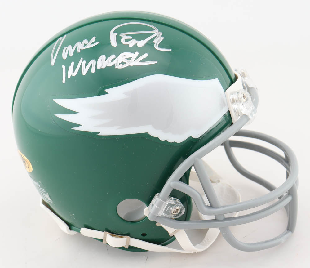 eagles signed mini helmet