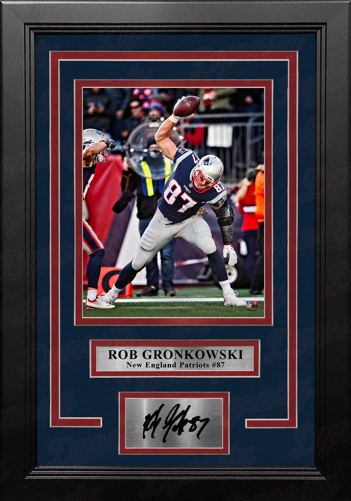 Rob Gronkowski New England Patriots Signed Authentic White Nike Elite –  Diamond Legends Online