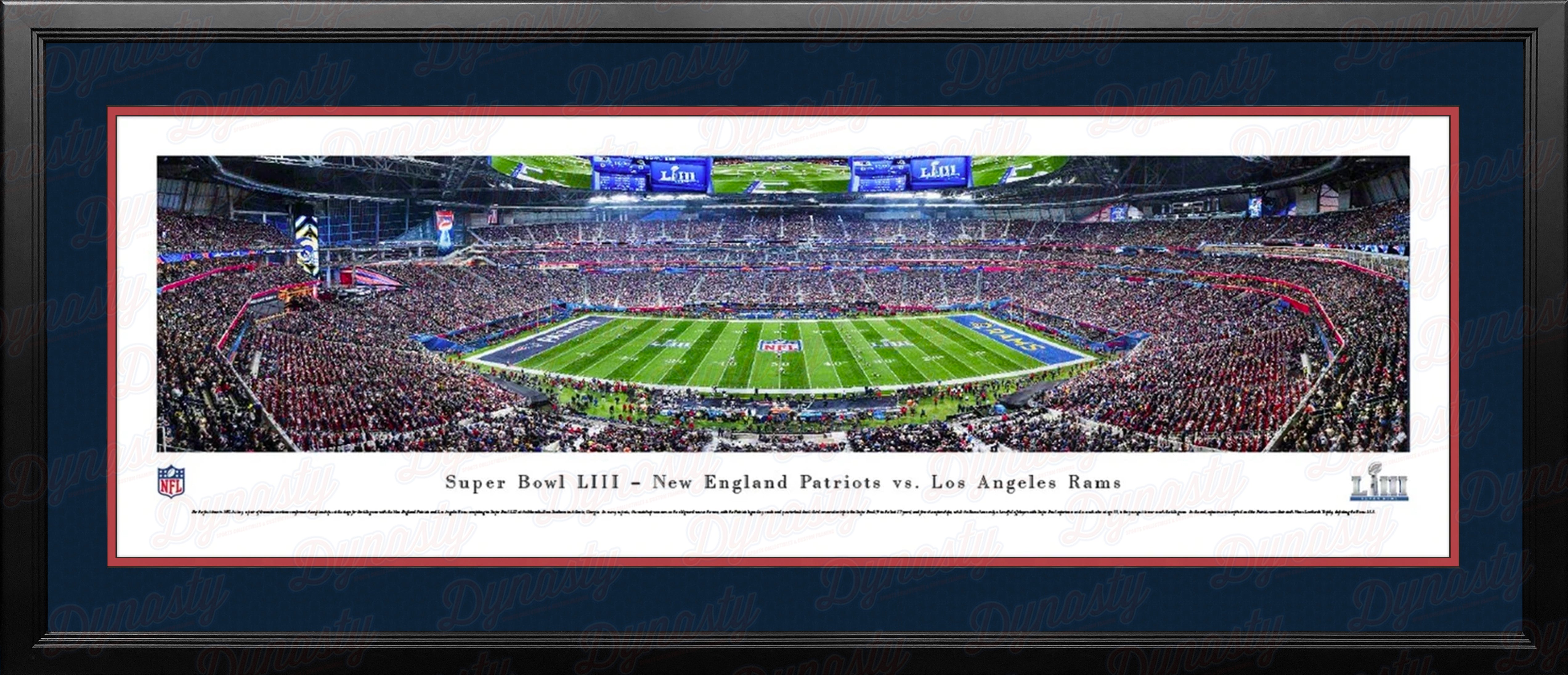 2022 Super Bowl LVI Champions Panoramic Picture X