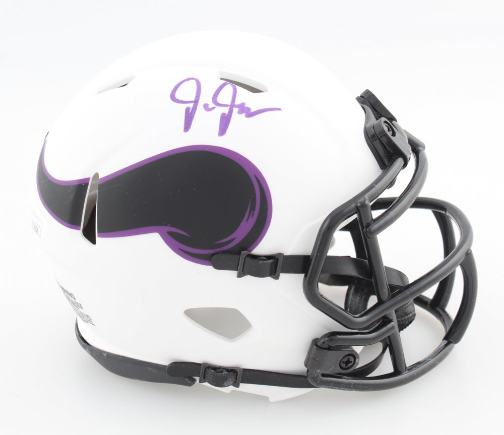 autographed vikings helmet