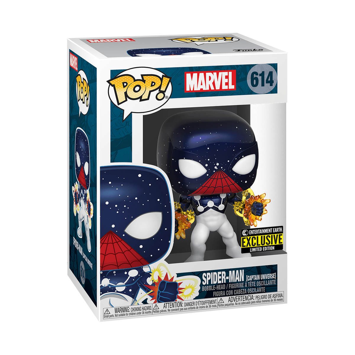 captain universe spider man funko