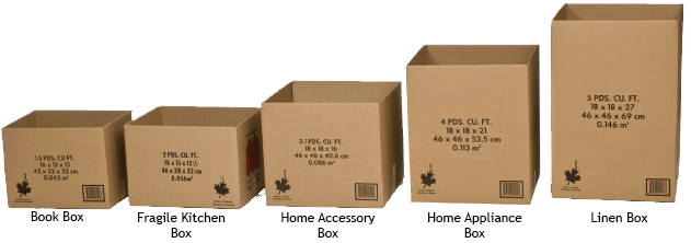 Standard Cardboard Boxes – The Moving Store® Rent A Boxx®