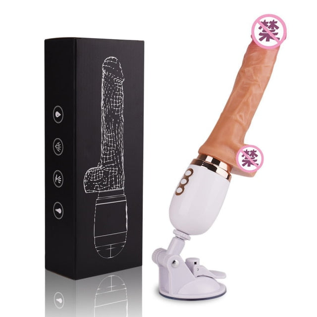 Automatic Thrusting Dildo Sex Machine G Spot Vibrator Sex Toys For