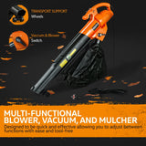 SuperHandy Corded Leaf Blower, Vacuum and Mulcher 3 in 1
