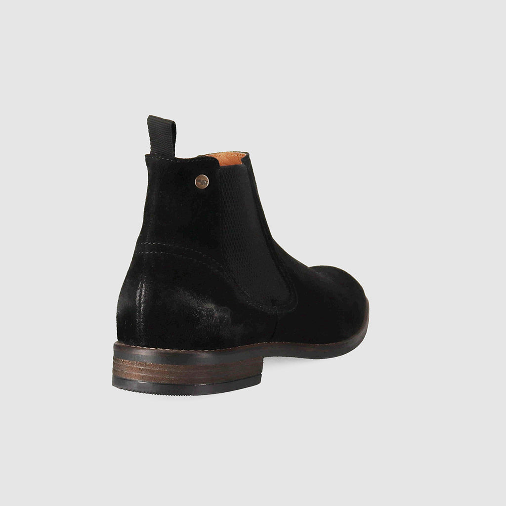 mens black suede chelsea boots sale