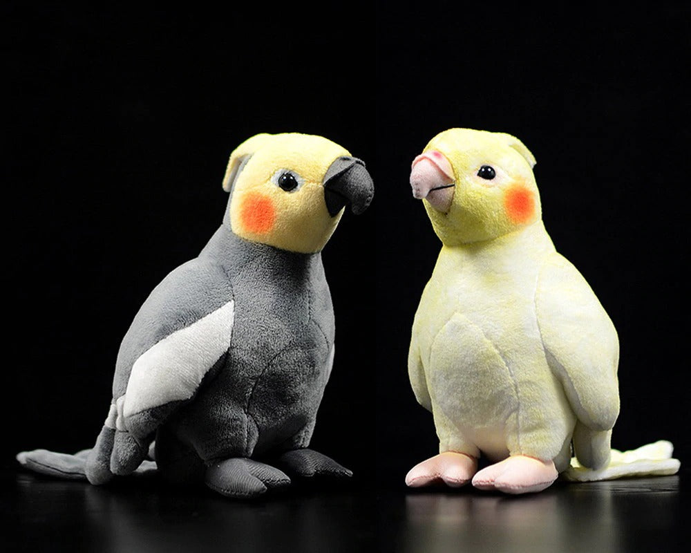 stuffed cockatiel