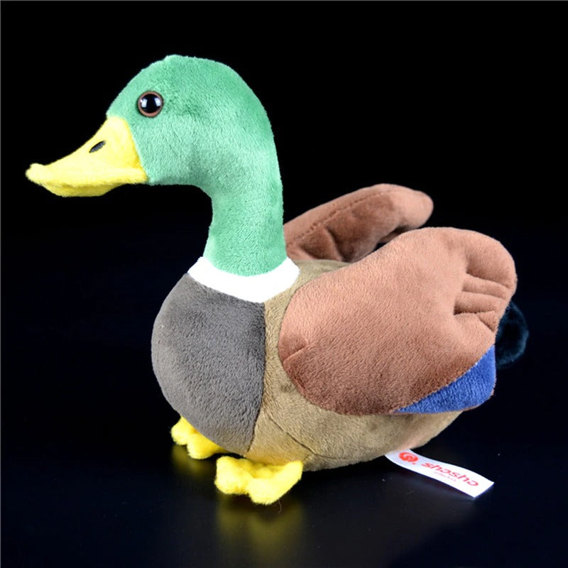 stuffed mallard duck toy