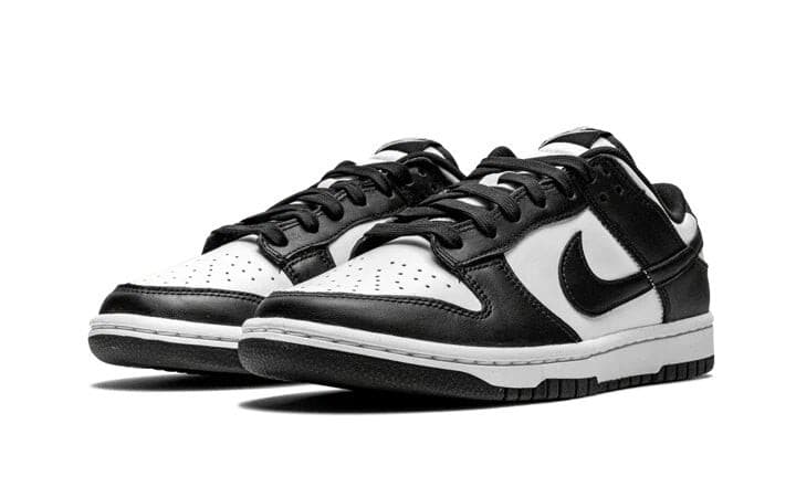 nike black and white dunks gs