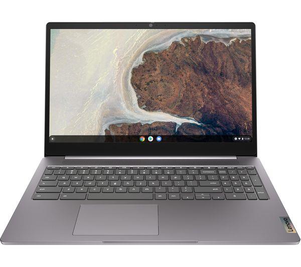 LENOVO IdeaPad 3i 15.6" Chromebook - Intel Pentium 4GB RAM 128 GB eMMC Grey