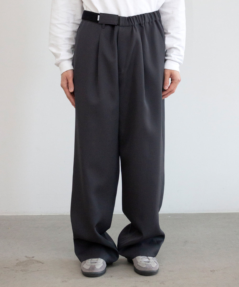Graphpaper Scale Off Wool Wide ChefPants - スラックス