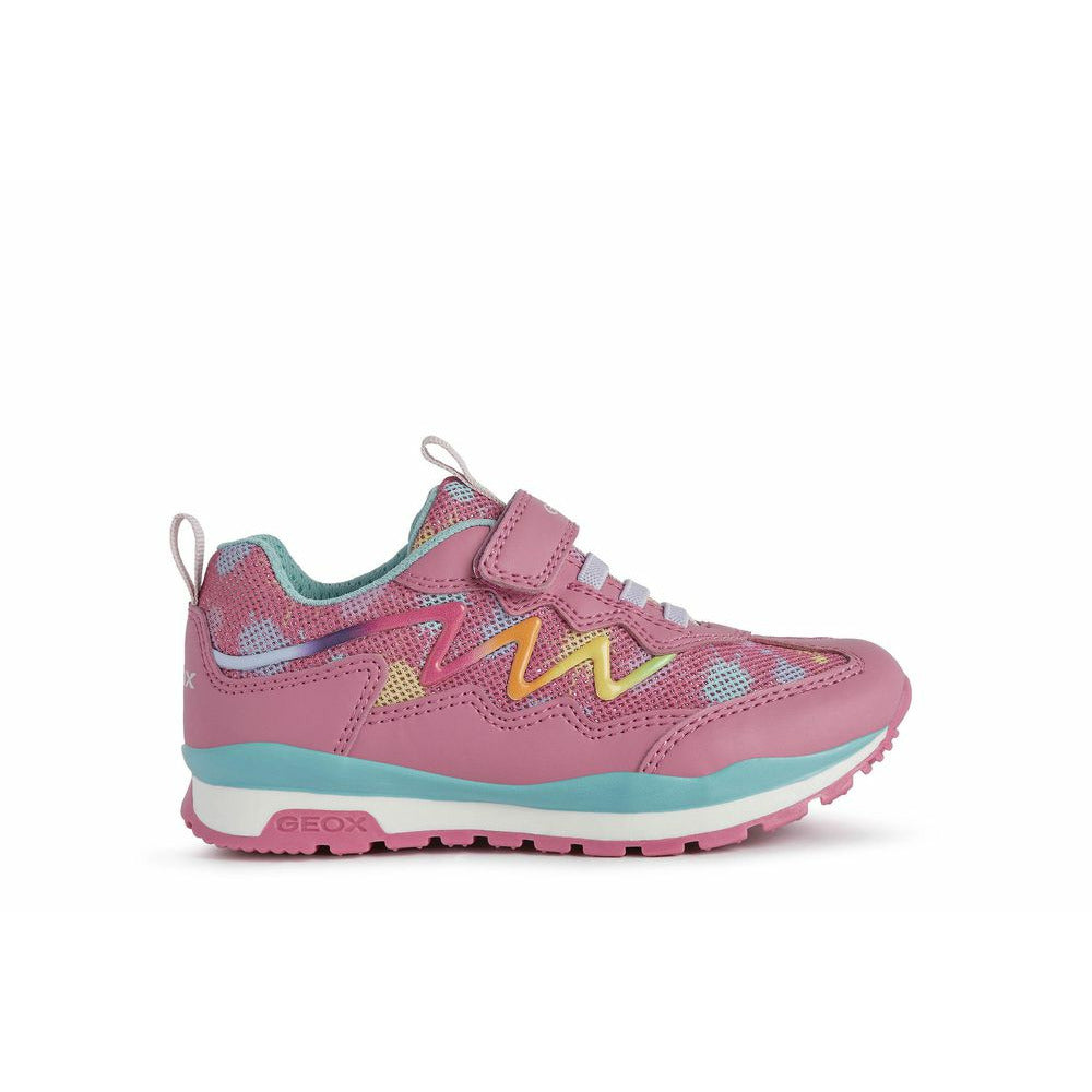 emulsión Alarmante Inconcebible Geox | J Pavel Girl | Casual Sports Trainer | Pink/multi – Pitter Patter  Kids