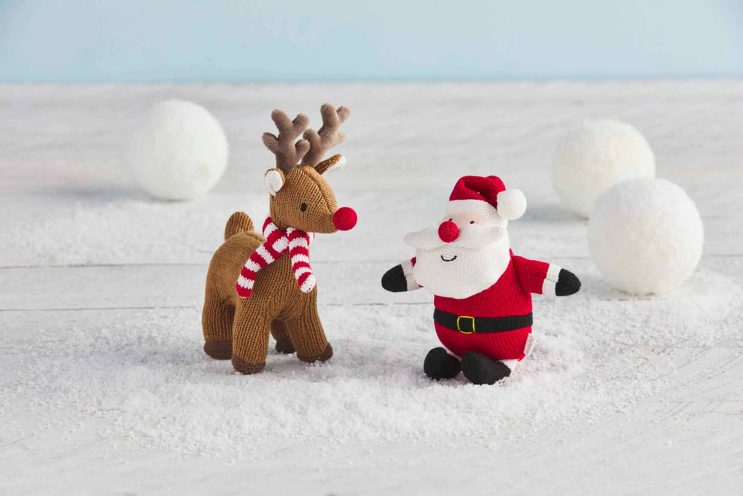 Knit Rattle, Reindeer