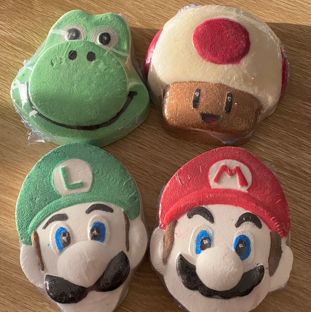 mario bath bomb