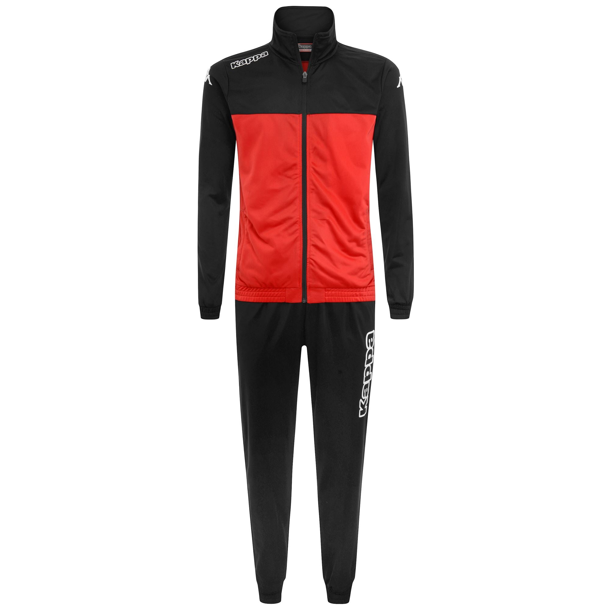 Sport Suits Man KAPPA4SOCCER TRACKSUIT RED-BLACK