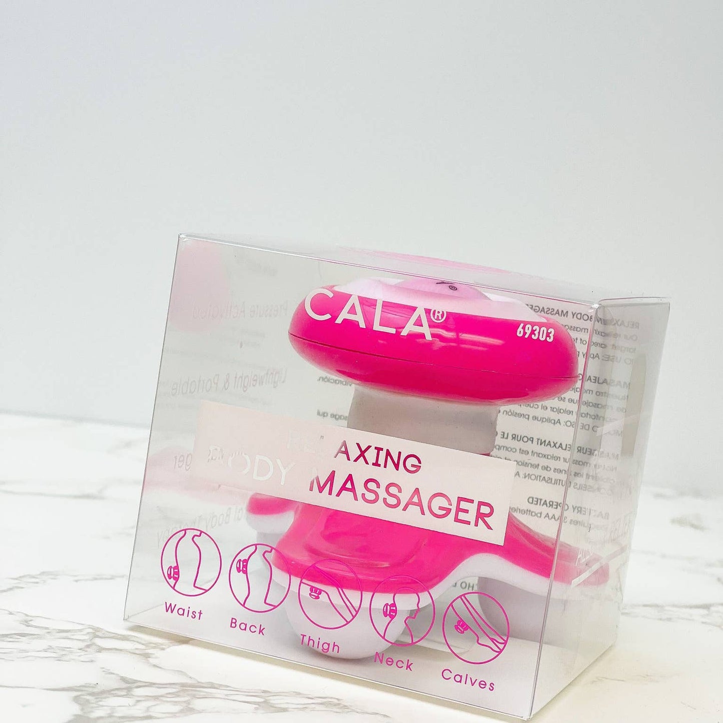 Relaxing Body Massager - Hot Pink