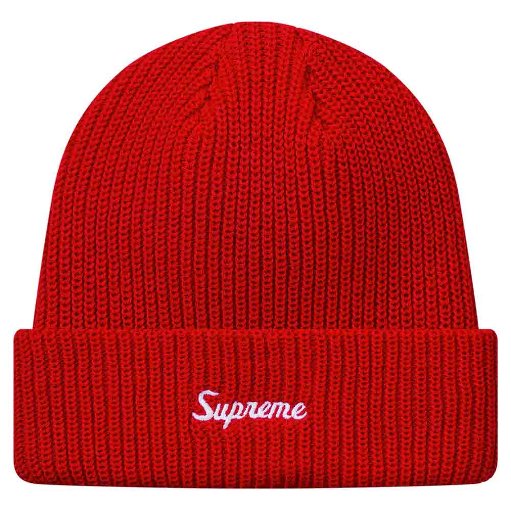 Supreme New Era Box Logo Beanie (FW18) Red