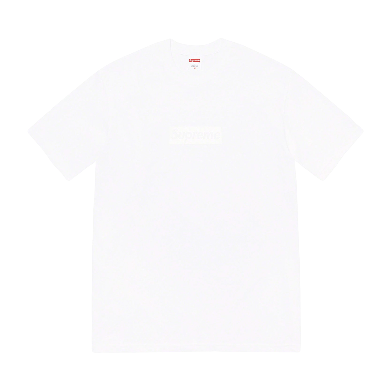 23SS Supreme Tonal Box Logo Tee White XL - Tシャツ