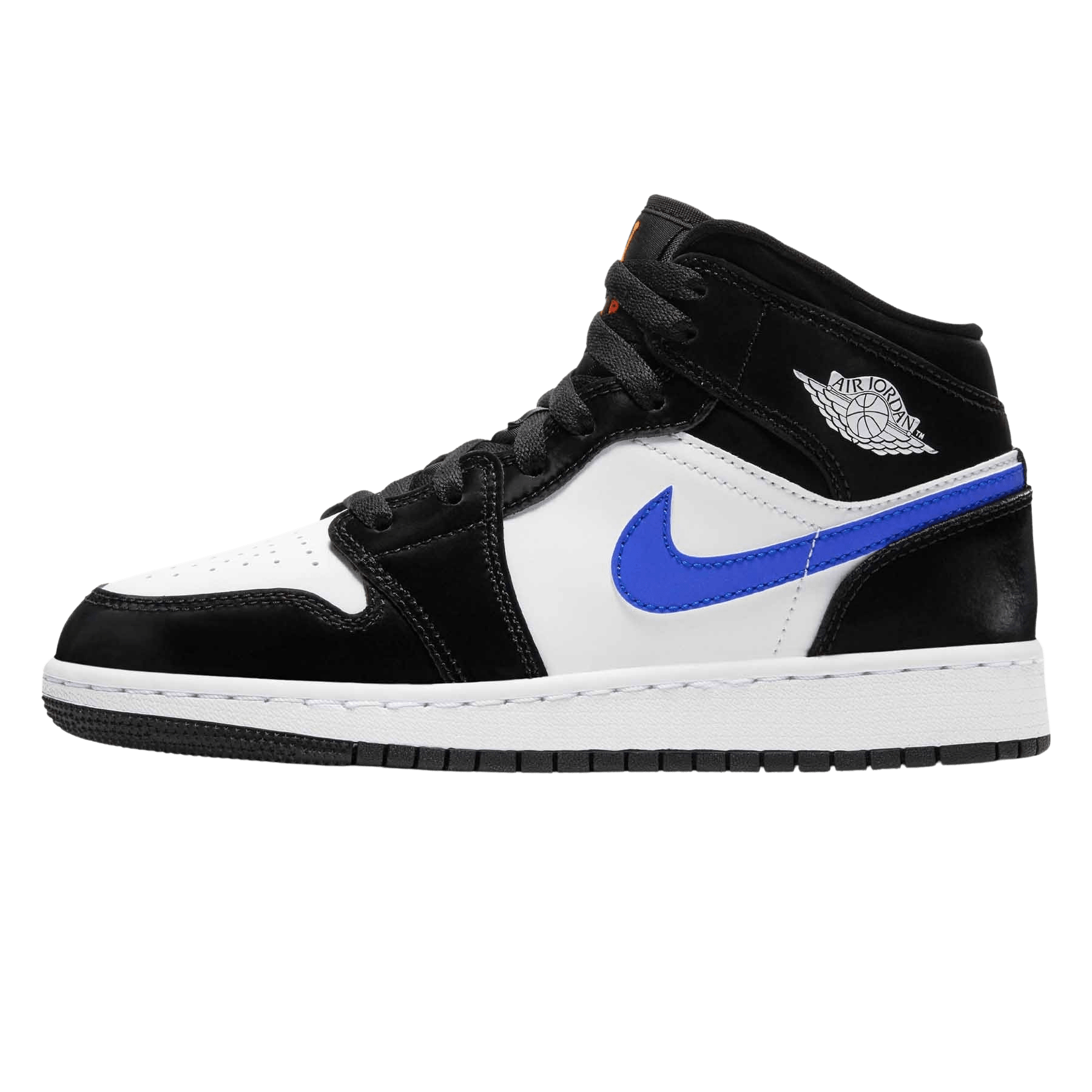 Air Jordan 1 Mid GS 'Black Racer Blue 