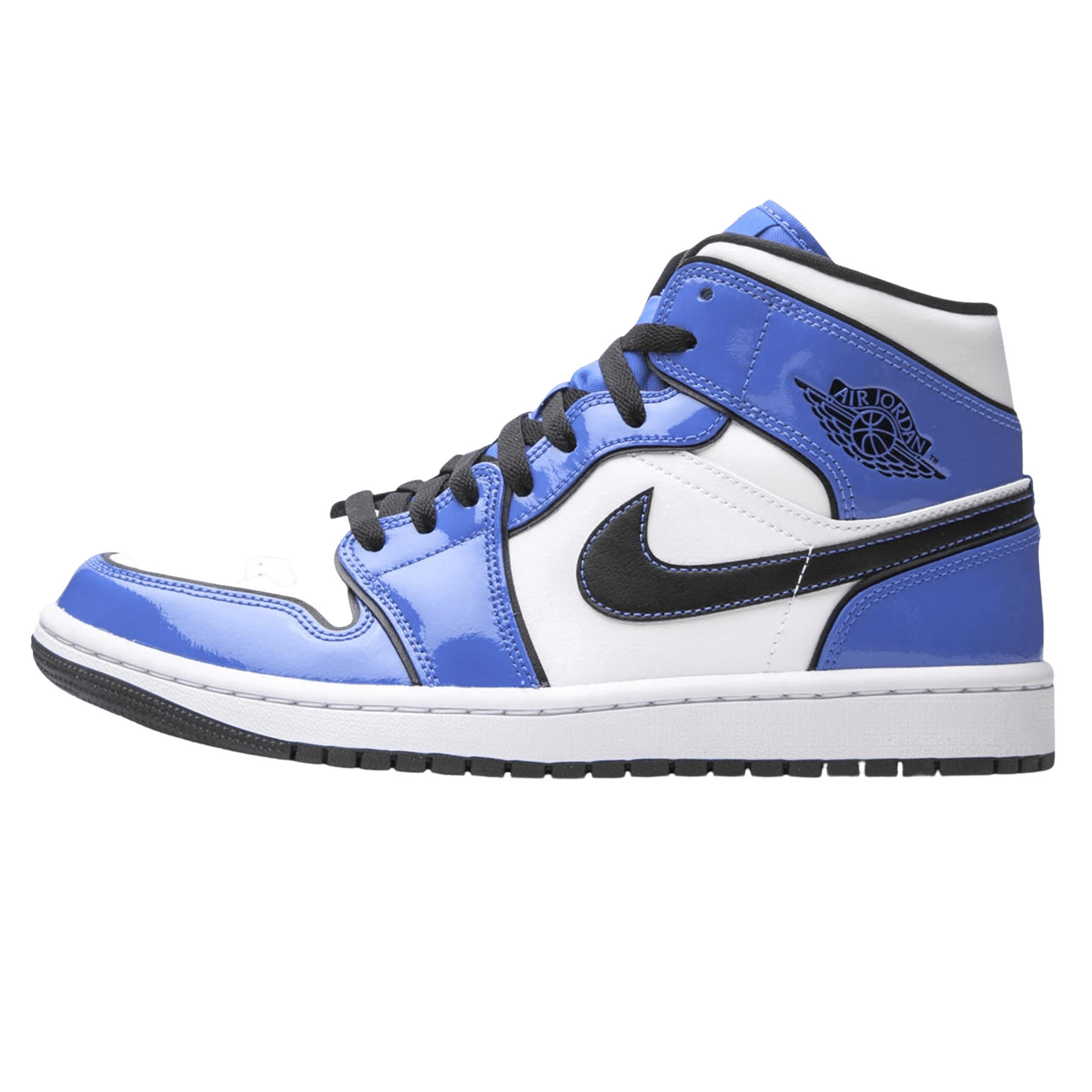 air jordan mid 1 signal blue