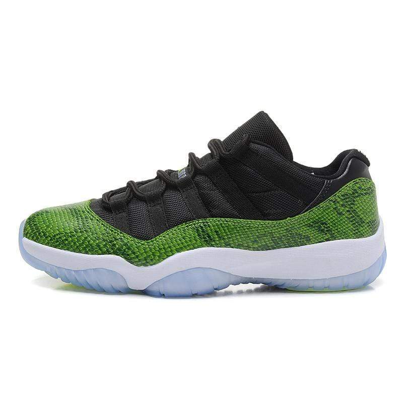 jordan 11 green snakeskin