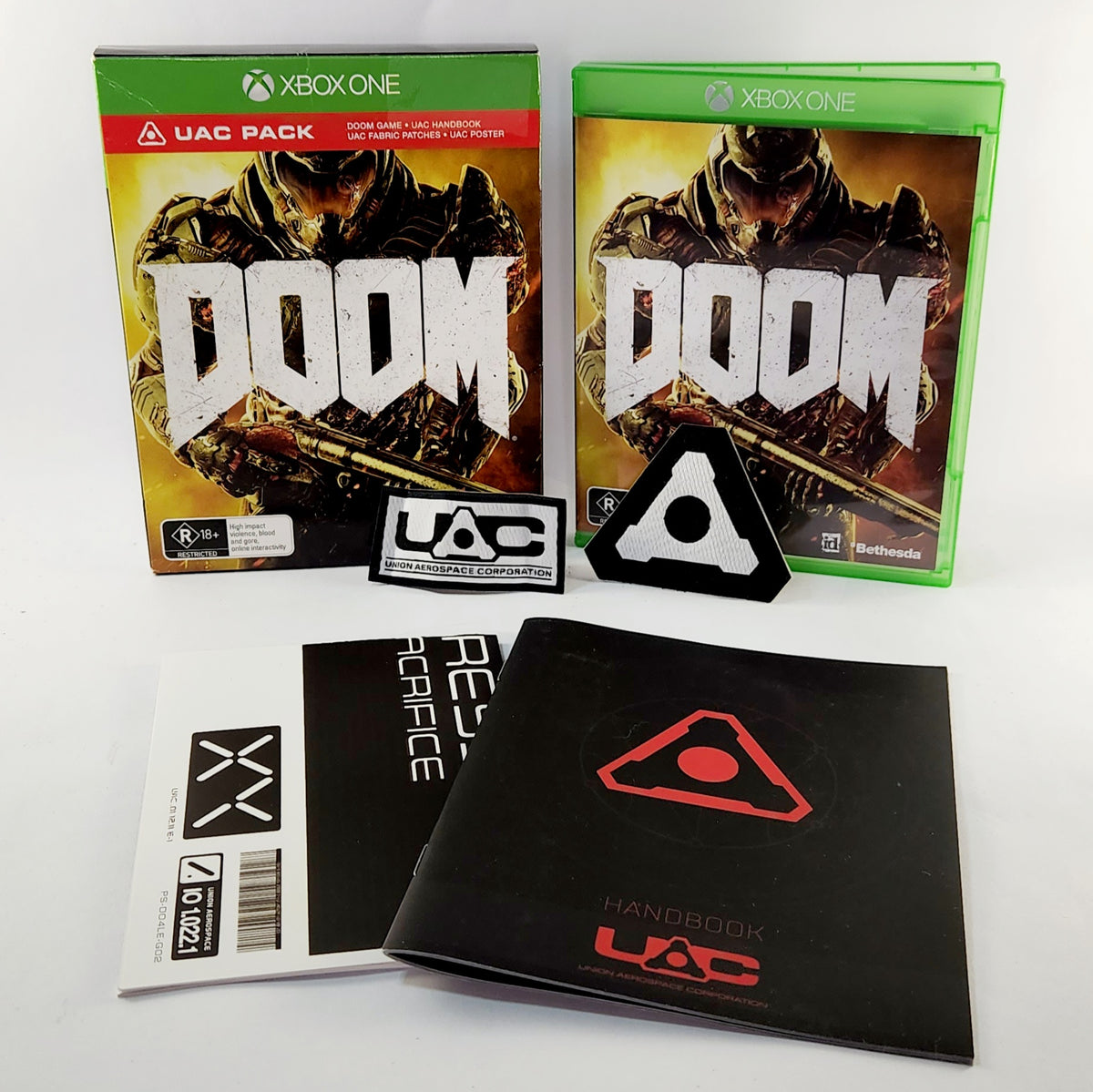 Bijdrage dodelijk leraar Doom: UAC Pack (Xbox One, 2016) – U Game
