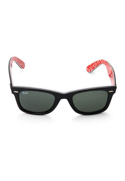 Notorious administration Mottle Ray Ban Green/Black Wayfarer – All In One Shop