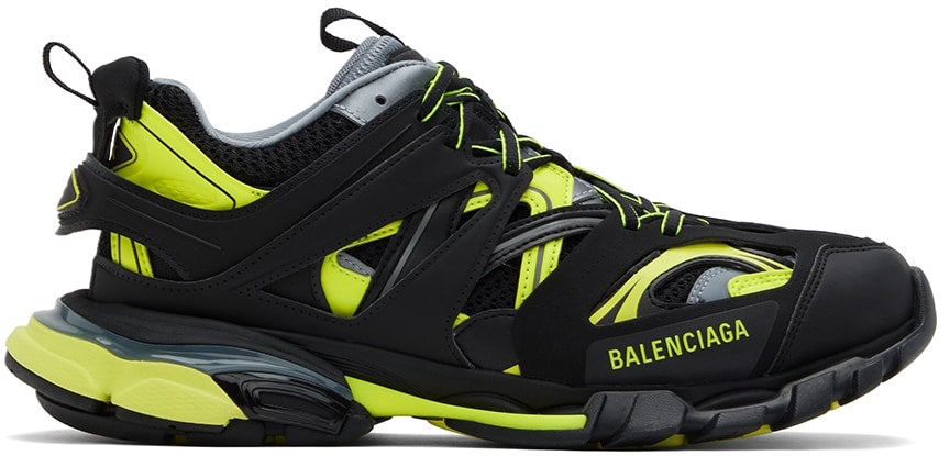 balenciaga track sneakers yellow