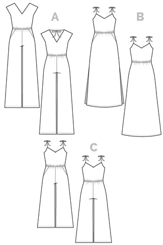 Sallie Pattern technical drawing 