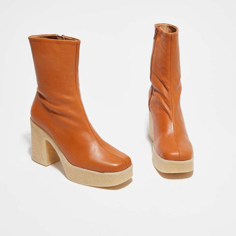 Bottines Balemila Camel