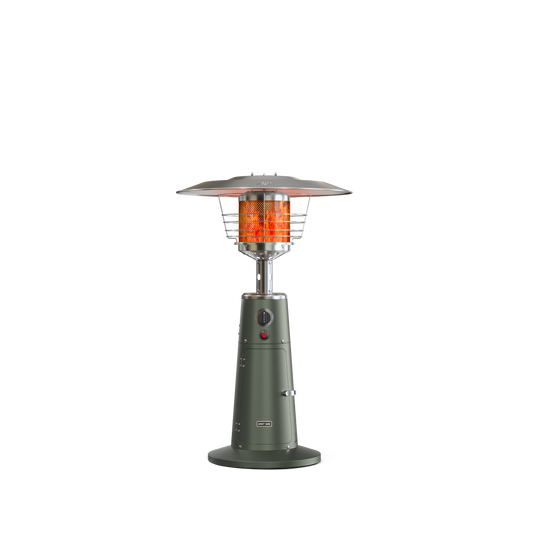 TORCH Outdoor Patio Propane Gas Heater - Mini Tabletop (11,000 BTU)