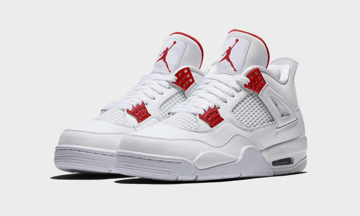 Nike Air Jordan 4 Retro "Red Metallic" Sneaker – Limited Supply