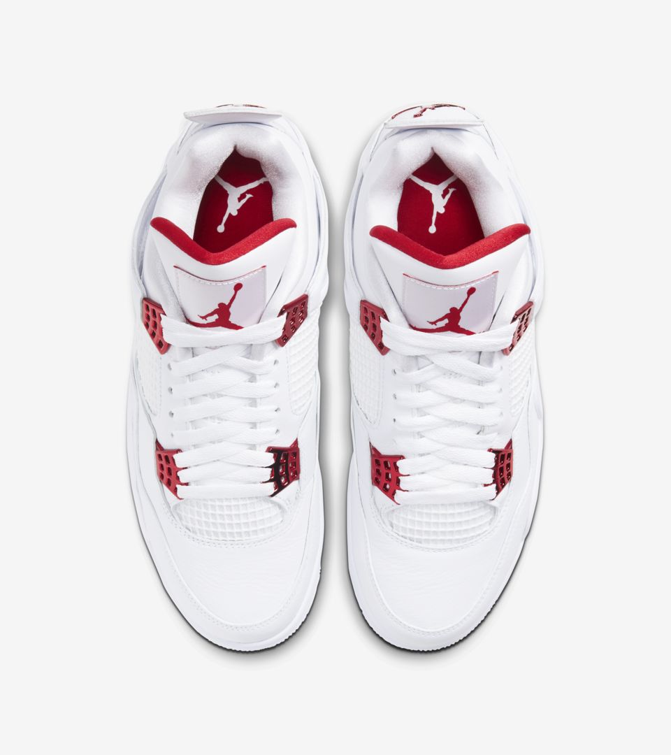 air jordan red metallic 4