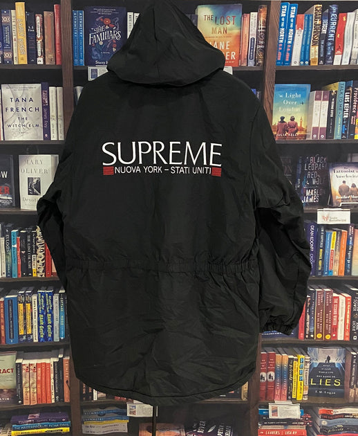 supreme polartec lined sideline parka