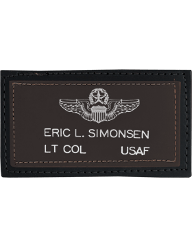 Leather Jacket A-2 Style - Thomas Nametags