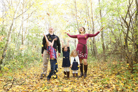 Family Photo in Autumn