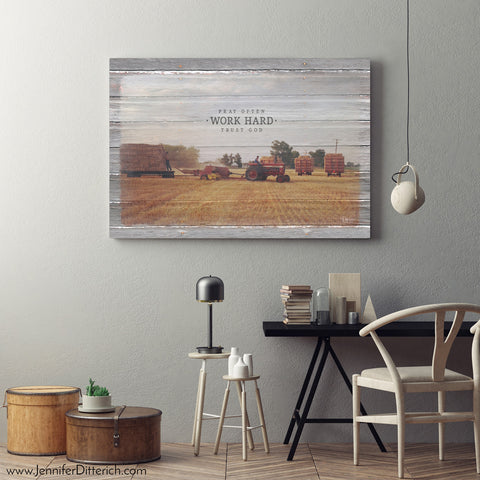 Farm Harvest Personalized Print by Jennifer Ditterich Designs