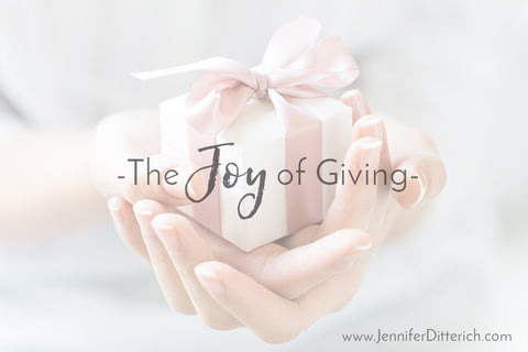 The Joy of Giving